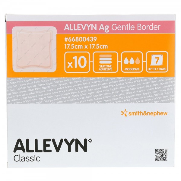 Allevyn ag gentle border 17.5x17.5